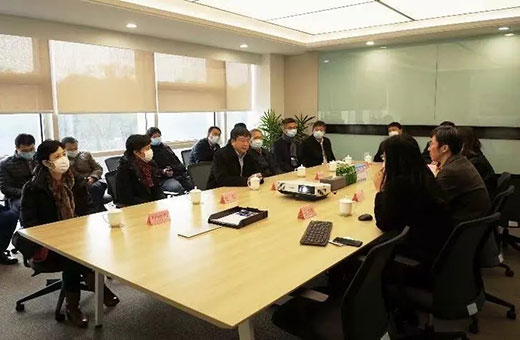 上海市副市长陈群一行光临上3499拉斯维加斯集团视察调研